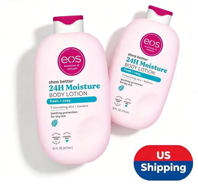 Main image of Lightweight Scented Body Lotion with Sustainable Shea Oil & Butter, Vegan Hypoallergenic Skin Care