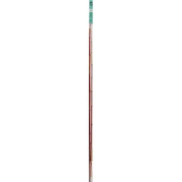 Alt view image 3 of 3 - 10 Ft 2Piece SlipJointed Bamboo Fishing Pole, Complete Kit with Line Hook Float & Sinker