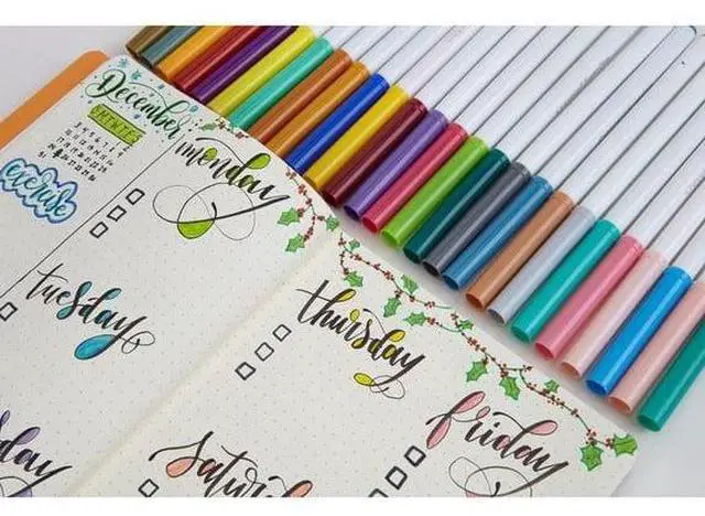 Alt view image 2 of 6 - Super Tips Washable Markers 20Count, Versatile Tip Creates Thick & Thin Lines for Kids & Adult Art Projects
