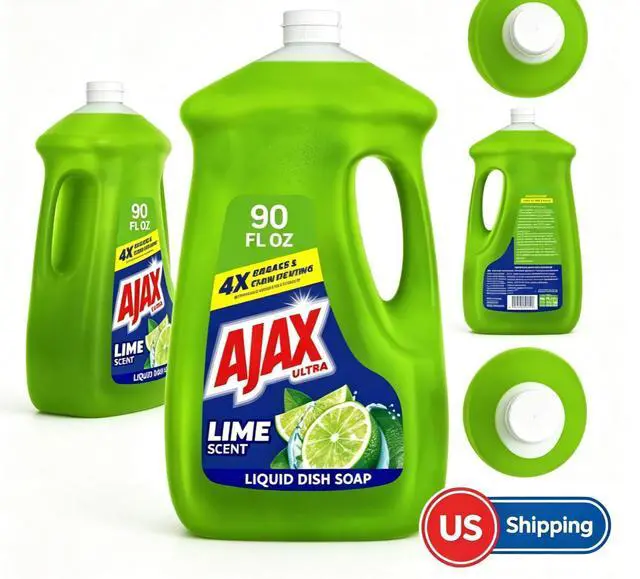 Main image of MultiPurpose Scented Dish Liquid, Crisp VinegarLime Aroma for Dishes, Laundry PreTreat and Home Surfaces