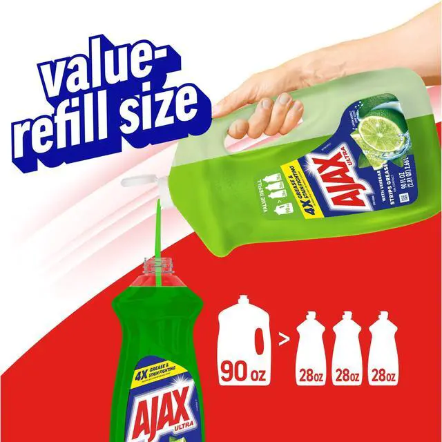 Alt view image 3 of 5 - MultiPurpose Scented Dish Liquid, Crisp VinegarLime Aroma for Dishes, Laundry PreTreat and Home Surfaces