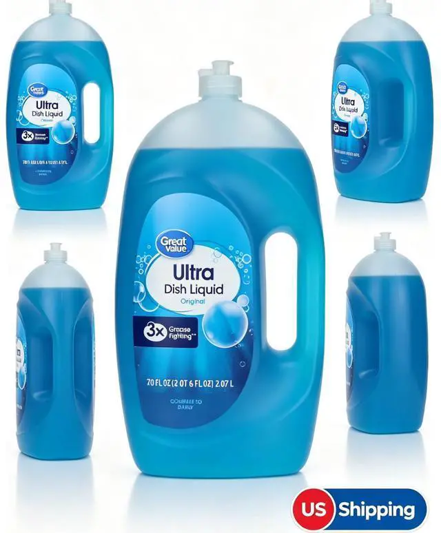 Main image of Concentrated Scented Dishwashing Liquid, A Little Goes A Long Way for Cutting Tough Grease and StuckOn Food Messes