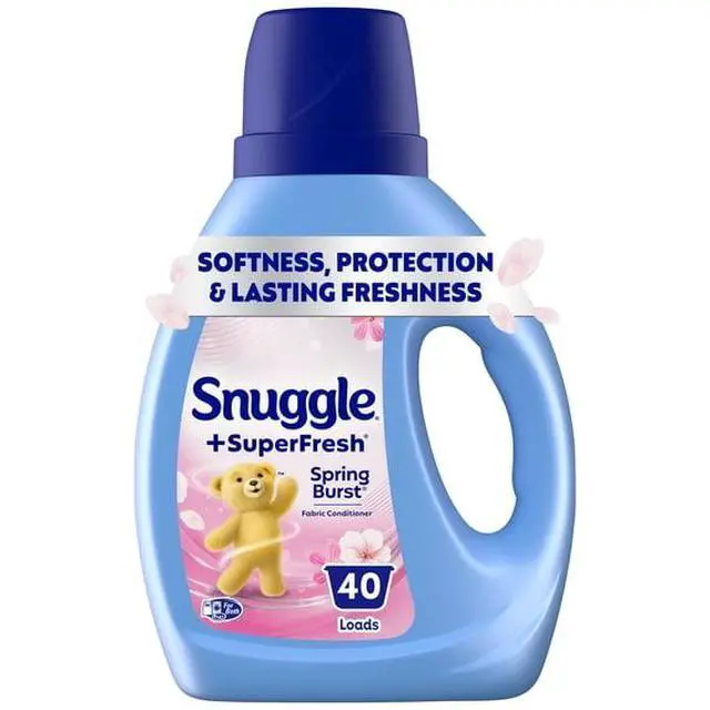 Alt view image 3 of 4 - SuperFresh Spring Burst Liquid Fabric Conditioner 35.7 oz, 5in1 Odor Elimination Softener for Towels, Sheets & Garments