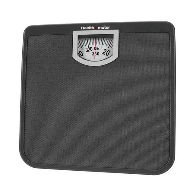 Alt view image 4 of 6 - Analog Mechanical Bathroom Weight Scale, 0.2Lb Precise Increments, NonSkid Feet Compact 10.5×10.4 Inch Home Weighing Scale