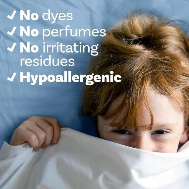 Alt view image 4 of 6 - Free & Gentle Hypoallergenic Liquid Fabric Softener 77 fl oz, DyePerfumeFree for Sensitive Skin, 105 Loads AllMachine Compatible