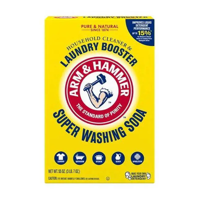 Alt view image 4 of 5 - Natural LaundryBoosting Washing Soda, Enhances Detergent Performance, Indoor & Outdoor MultiSurface Cleaning Powder