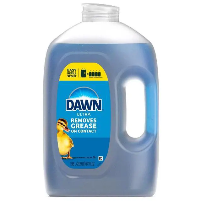 Alt view image 3 of 6 - MultiPurpose GreaseFighting Liquid Detergent Refill, GentleOnHands Formula for Dishes, Tools and Laundry PreTreatment