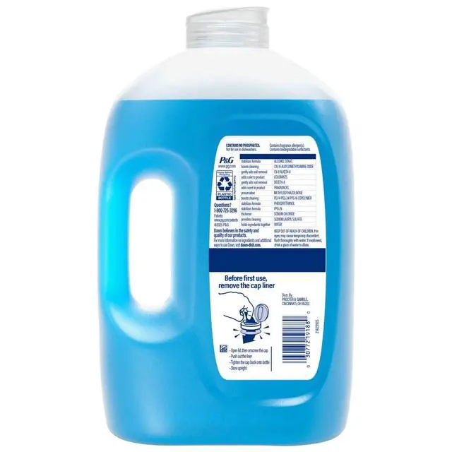 Alt view image 5 of 6 - MultiPurpose GreaseFighting Liquid Detergent Refill, GentleOnHands Formula for Dishes, Tools and Laundry PreTreatment