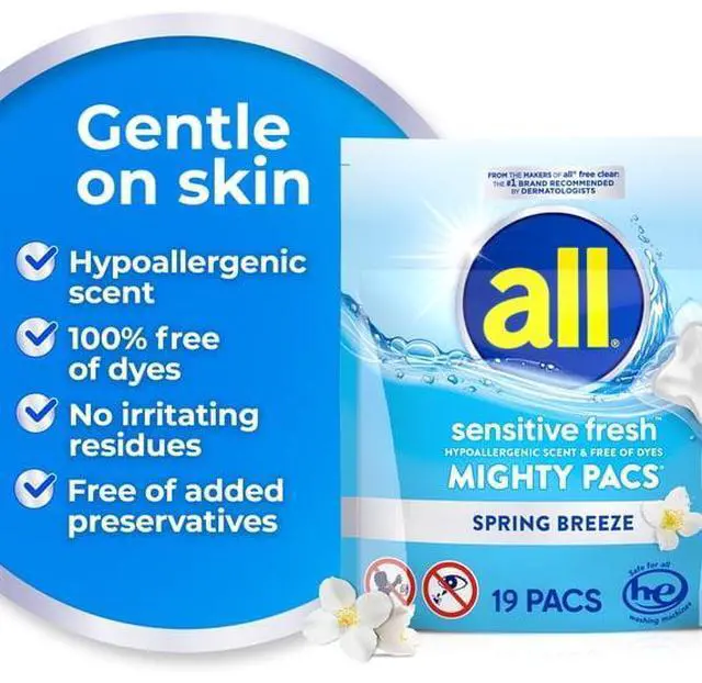 Alt view image 2 of 4 - PreMeasured UnitDose Washing Pods, Dissolves In All Water Temperatures Including Cold Water, ResidueFree Household Laundry