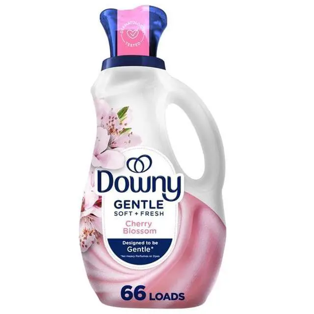 Alt view image 5 of 6 - Gentle Liquid Fabric Softener 44 fl oz, Cherry Blossom Floral Scent, DyeFree DermatologistTested for All Washing Machines
