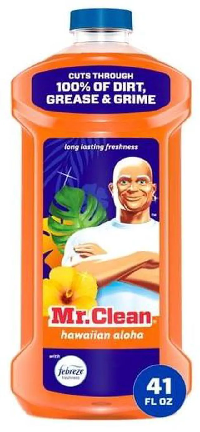 Alt view image 3 of 5 - Powerful MultiSurface Household Cleaning Liquid, Fruity Floral Fragrance, For Tile, Linoleum and Finished Wood Floors