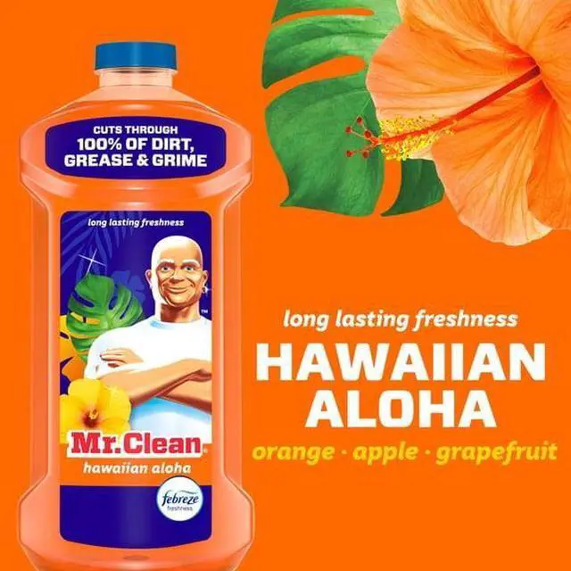 Alt view image 2 of 5 - Powerful MultiSurface Household Cleaning Liquid, Fruity Floral Fragrance, For Tile, Linoleum and Finished Wood Floors