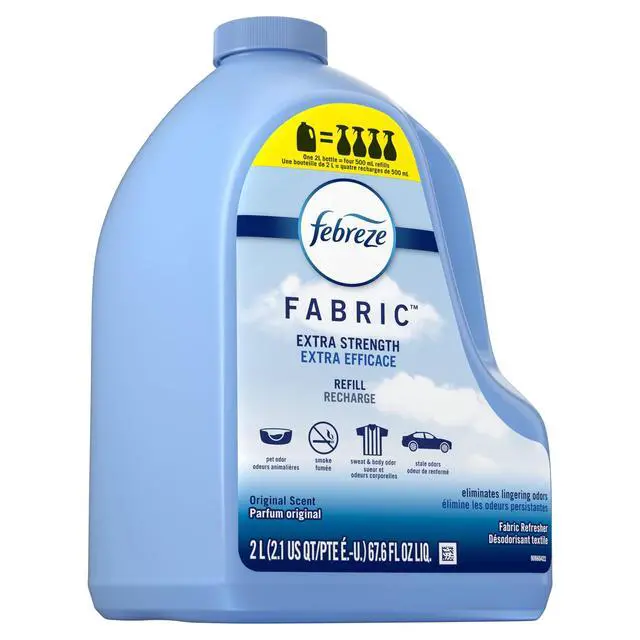 Alt view image 5 of 6 - ExtraStrength Fabric Refresher Spray, Eliminates Household Fabric Odors, For Couches Pillows and HardtoWash Items