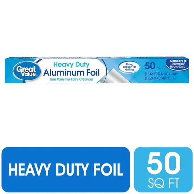 Alt view image 3 of 4 - 50SquareFoot HeavyDuty Kitchen Aluminum Foil, LockingEnd Box With Cutter, for Roasting, Freezing and PanLining Uses