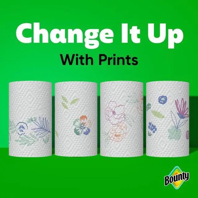 Alt view image 5 of 5 - Unscented 2Ply SelectaSize Paper Towels, Printed Embossed Sheets, CustomTearOff for Kitchen and Household CleanUp