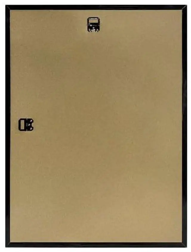 Alt view image 3 of 7 - 27"x 40" Black Poster Frame, Lightweight Polystyrene Construction, VerticalHorizontal Wall Mount For Art Prints And Photo Enlargements