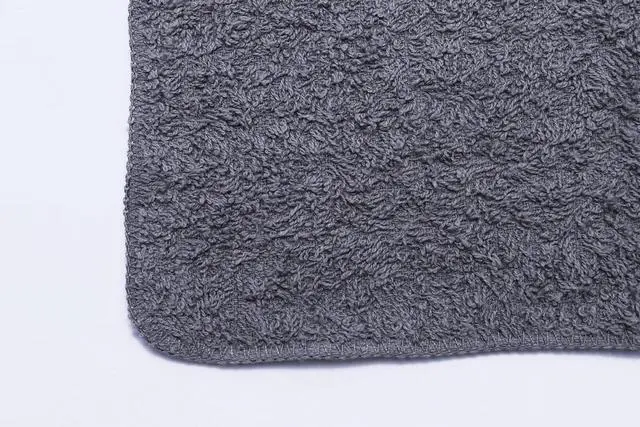 Alt view image 6 of 6 - Durable RingSpun Cotton Washcloths, Stitched AntiFray Edges, MachineWashable For Home, Gym, Travel And GuestBathroom