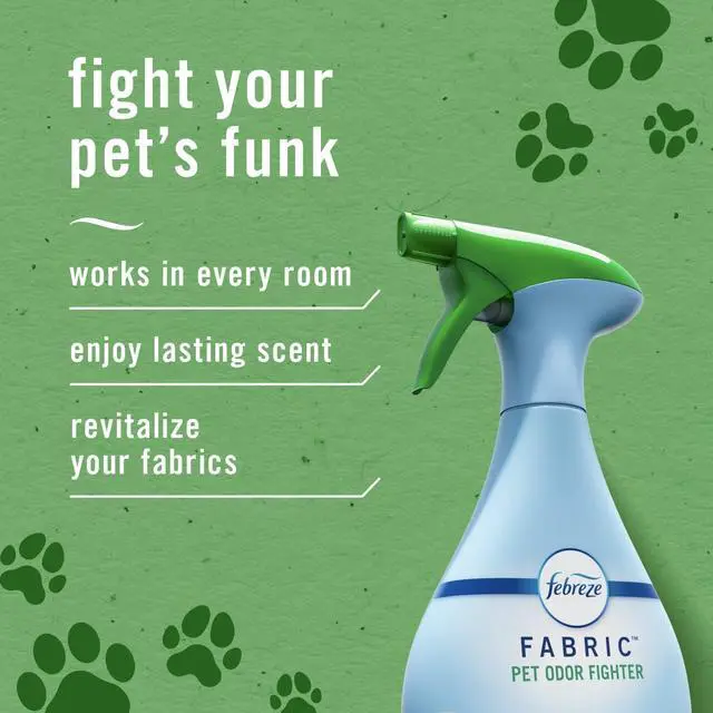 Alt view image 5 of 6 - Febreze Pet Odor Fighter Fabric Spray, Fresh Scent, OdorFighting Refresher for HardtoWash Household Textiles