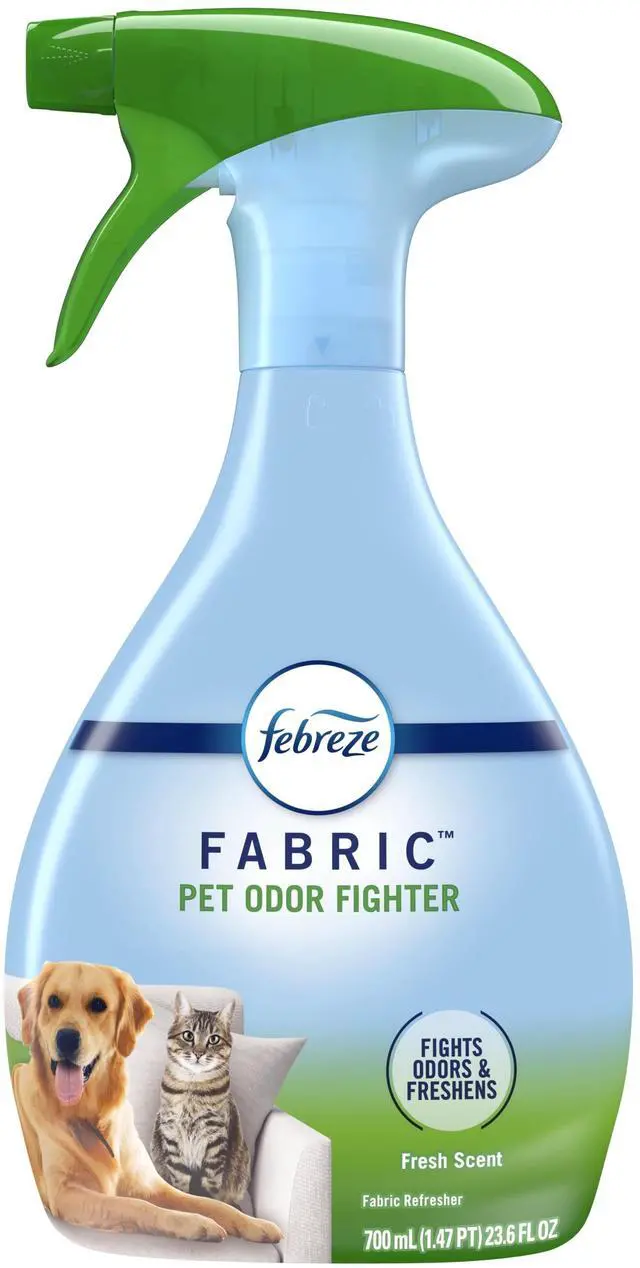 Main image of Febreze Pet Odor Fighter Fabric Spray, Fresh Scent, OdorFighting Refresher for HardtoWash Household Textiles