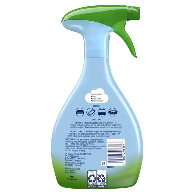 Alt view image 3 of 6 - Febreze Pet Odor Fighter Fabric Spray, Fresh Scent, OdorFighting Refresher for HardtoWash Household Textiles