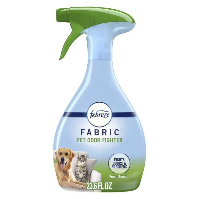 Alt view image 6 of 6 - Febreze Pet Odor Fighter Fabric Spray, Fresh Scent, OdorFighting Refresher for HardtoWash Household Textiles