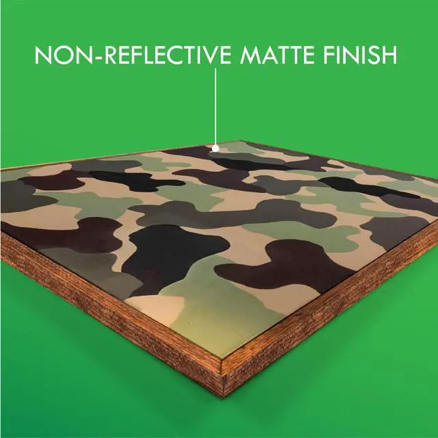 Alt view image 4 of 7 - RustOleum Camouflage 2X Ultra Cover Spray Paint, Deep Forest Green Flat Finish, 12 oz for Hunting Gear & Outdoor Equipment