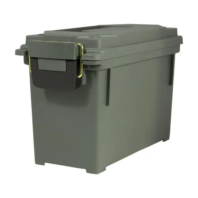Alt view image 3 of 7 - Strategy Field Ammo Box 11.6" x 5.2" x 7.2" Plastic OD Green
