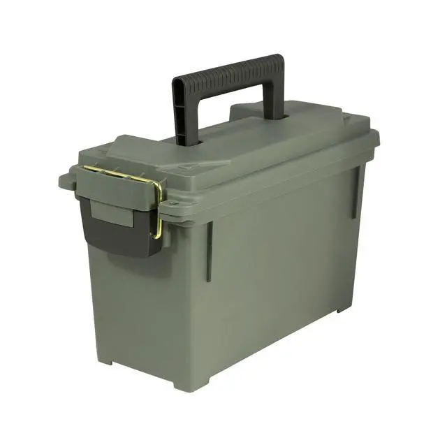 Alt view image 2 of 7 - Strategy Field Ammo Box 11.6" x 5.2" x 7.2" Plastic OD Green