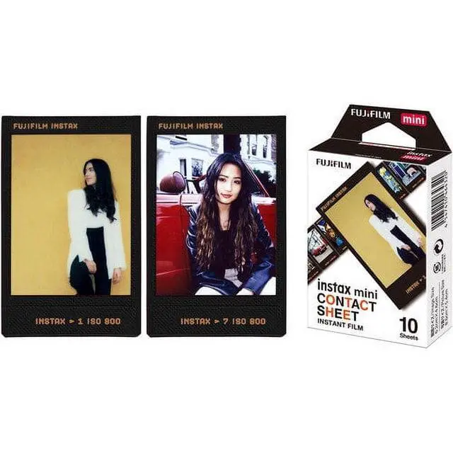 Alt view image 3 of 3 - Fujifilm Instax Mini Contact Sheet Instant Film, 10Exposure Pack, 2"×3" CreditCardSize for All Instax Mini Cameras & Printers