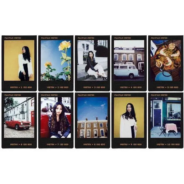 Alt view image 2 of 3 - Fujifilm Instax Mini Contact Sheet Instant Film, 10Exposure Pack, 2"×3" CreditCardSize for All Instax Mini Cameras & Printers