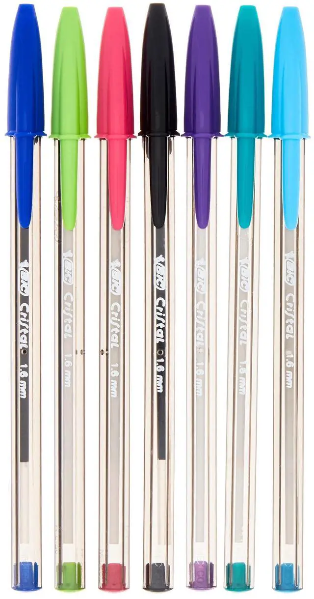 Alt view image 3 of 6 - BIC Xtra Bold Ball Point Pens, NonRefillable SmoothWriting Pens, NoSkip NoSmear Ink, Ventilated Safety Cap for HomeSchoolOffice Use