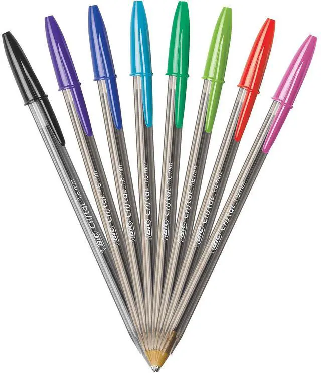 Alt view image 4 of 6 - BIC Xtra Bold Ball Point Pens, NonRefillable SmoothWriting Pens, NoSkip NoSmear Ink, Ventilated Safety Cap for HomeSchoolOffice Use