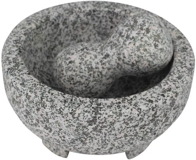 Main image of IMUSA 6in Granite Molcajete Weight:5.73 lb
