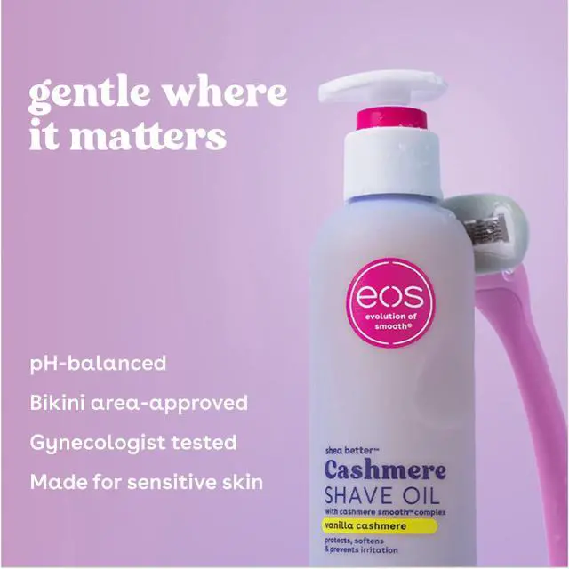 Alt view image 3 of 5 - eos Cashmere Shave Oil for Smooth Skin - Vanilla Cashmere - 6 fl oz