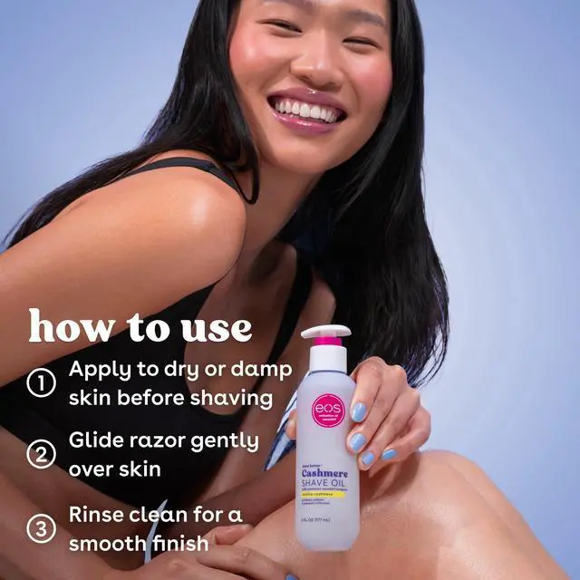 Alt view image 4 of 5 - eos Cashmere Shave Oil for Smooth Skin - Vanilla Cashmere - 6 fl oz