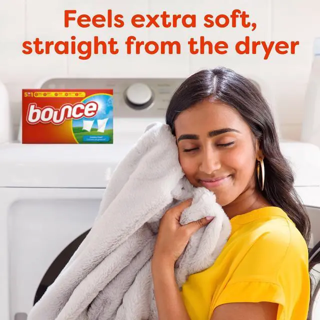 Alt view image 5 of 6 - Bounce Dryer Sheets, Outdoor Fresh Scent, 105 Count