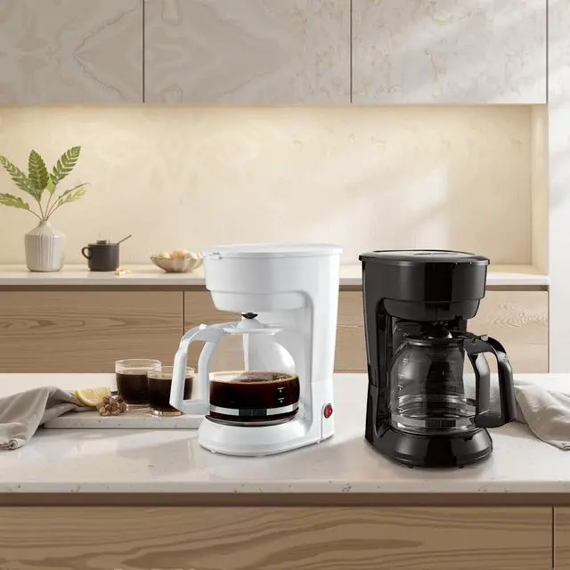 Alt view image 4 of 5 - Mainstays Black 12-Cup Drip Coffee Maker