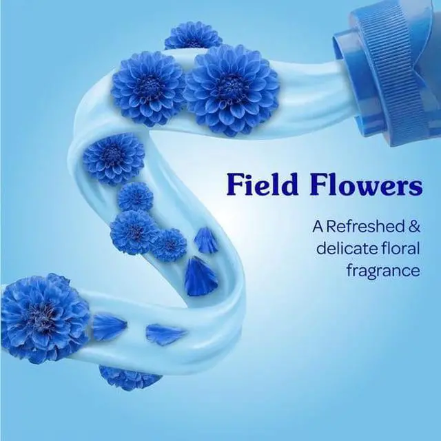 Alt view image 5 of 7 - Suavitel Complete Liquid Fabric Softener, Field Flowers Scent 46 fl oz, WrinkleReduction & ColorProtect Fabric Conditioner for HE & Standard Washing Machines