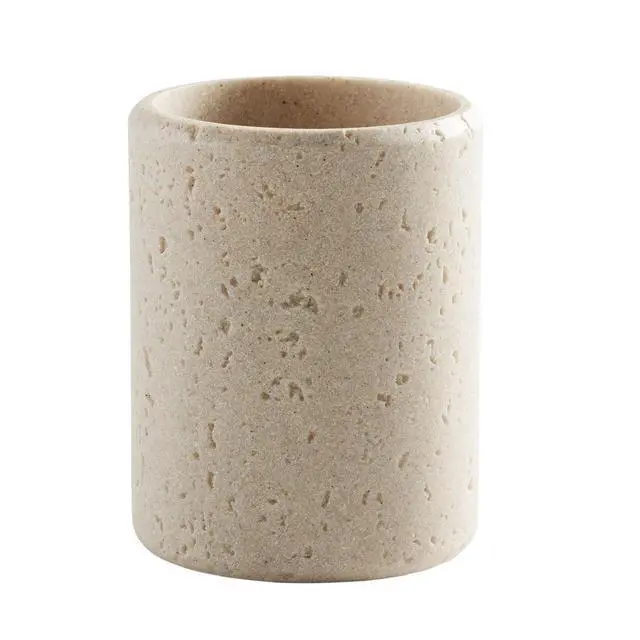Alt view image 4 of 6 - Better Homes & Gardens Faux Stone Toothbrush Holder