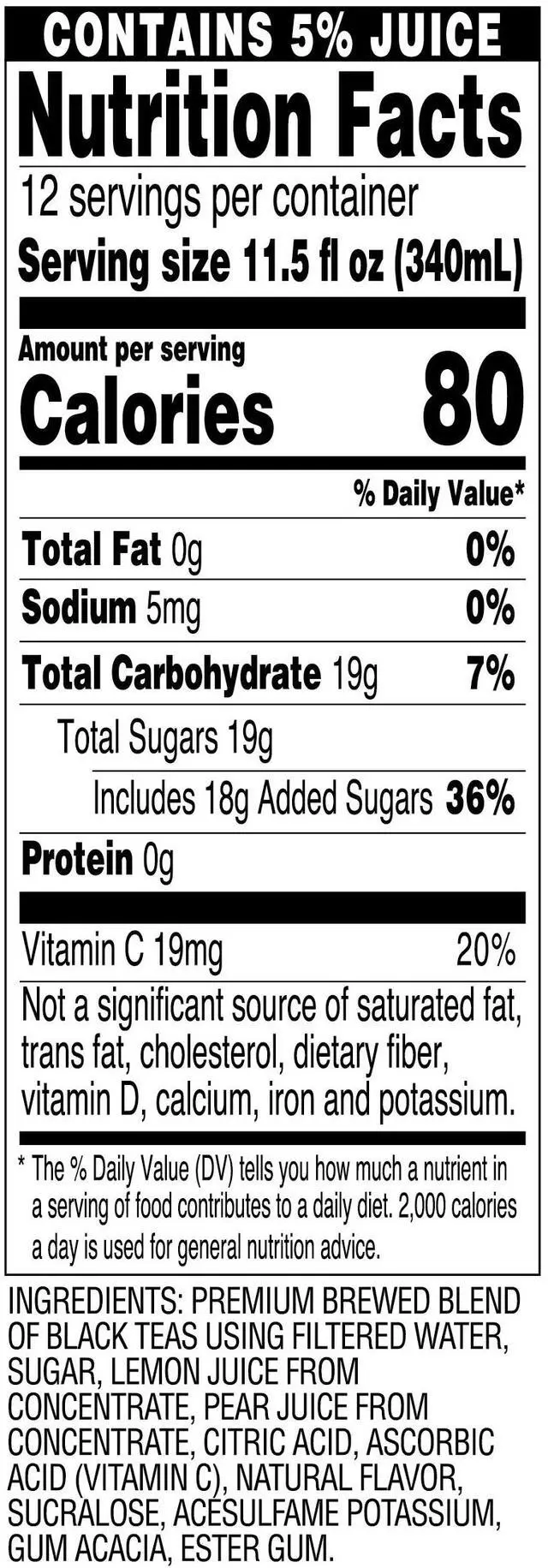 Alt view image 2 of 6 - AriZona Arnold Palmer Lite Half & Half Iced Tea Lemonade - 11.5 fl oz (pack of 12)