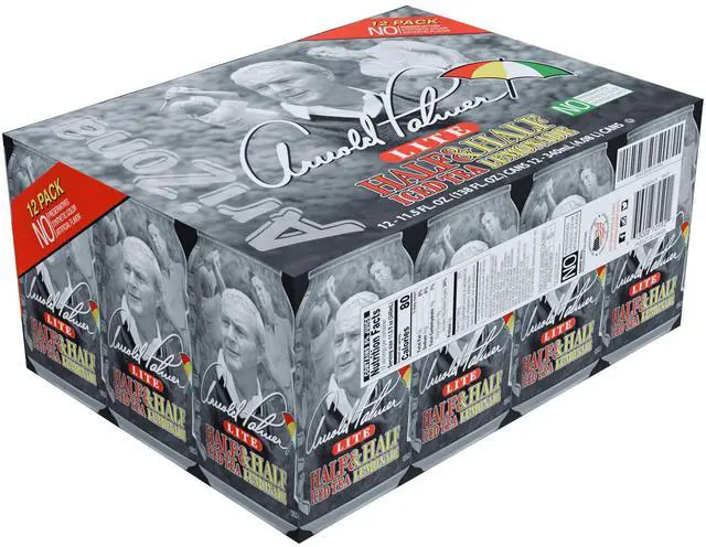 Alt view image 4 of 6 - AriZona Arnold Palmer Lite Half & Half Iced Tea Lemonade - 11.5 fl oz (pack of 12)