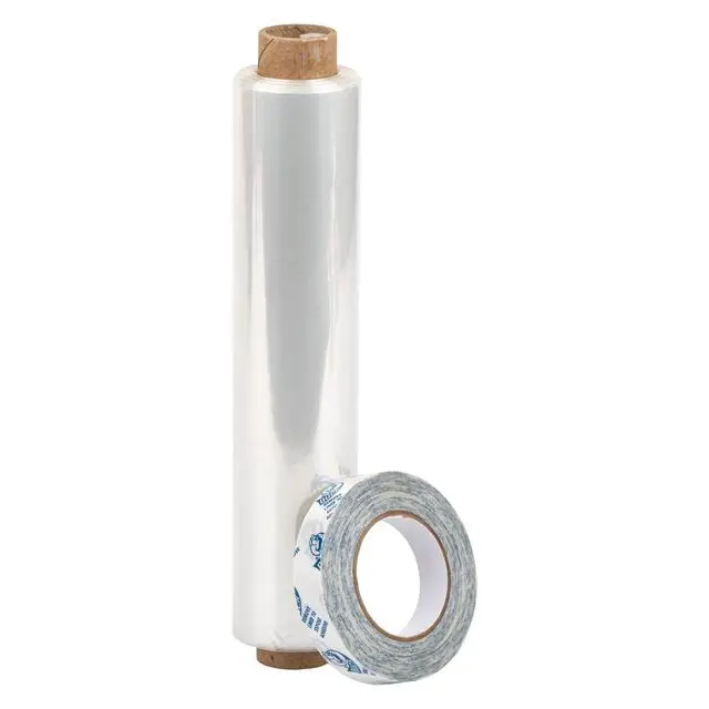 Alt view image 4 of 5 - Duck Brand 84 in. x 120 in. Rolled Window Insulation Film Kit, Fits Patio Doors or XL Windows