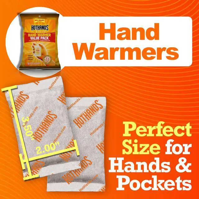 Alt view image 6 of 6 - HotHands Hand Warmers 10 Pair Value Pack - Up to 10 Hours of Heat per Pair