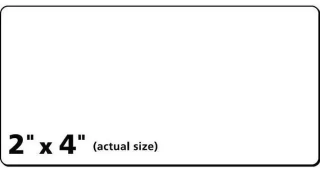 Alt view image 2 of 5 - 100Count Avery Shipping Labels, 2×4 Inch, Free Avery Templates Available, for HighVolume Shipping, Mailing, DIY Crafts and Gift Tag Projects