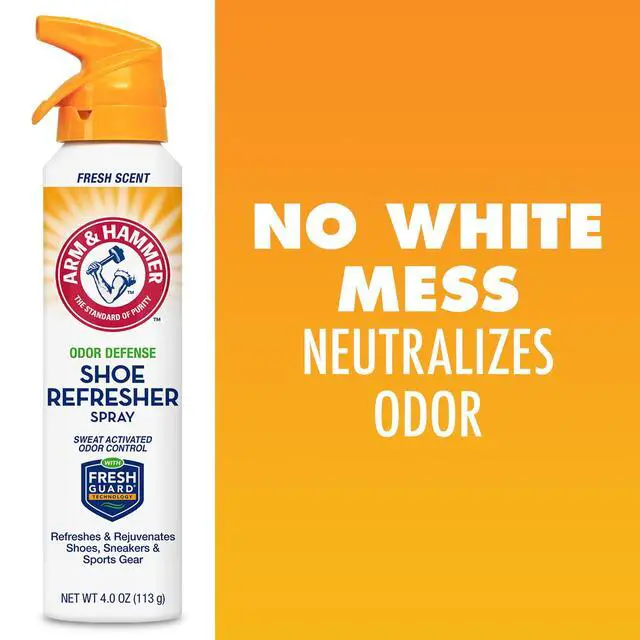 Alt view image 5 of 6 - Arm & Hammer Odor Defense Shoe Refresher Spray, Fresh Scent, 4 oz