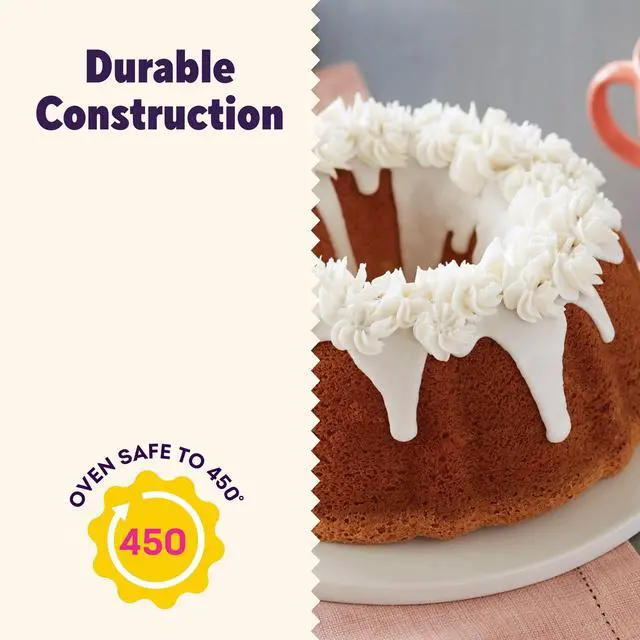 Alt view image 2 of 7 - Wilton Everyday Non-Stick 6" Fluted Tube Bundt Cake Pan, Packaging May Vary