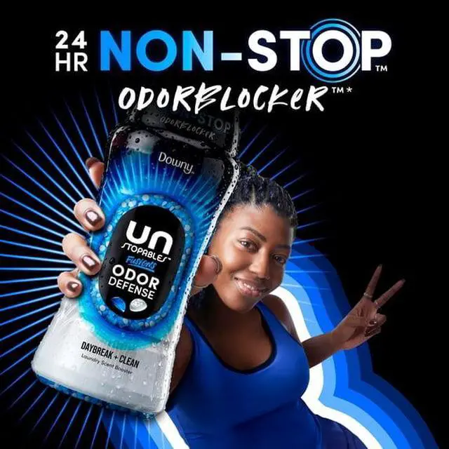 Alt view image 6 of 7 - Downy Unstopables Fusions Odor Defense In-Wash Laundry Scent Booster Beads, Daybreak & Clean Scent, 4.8 oz
