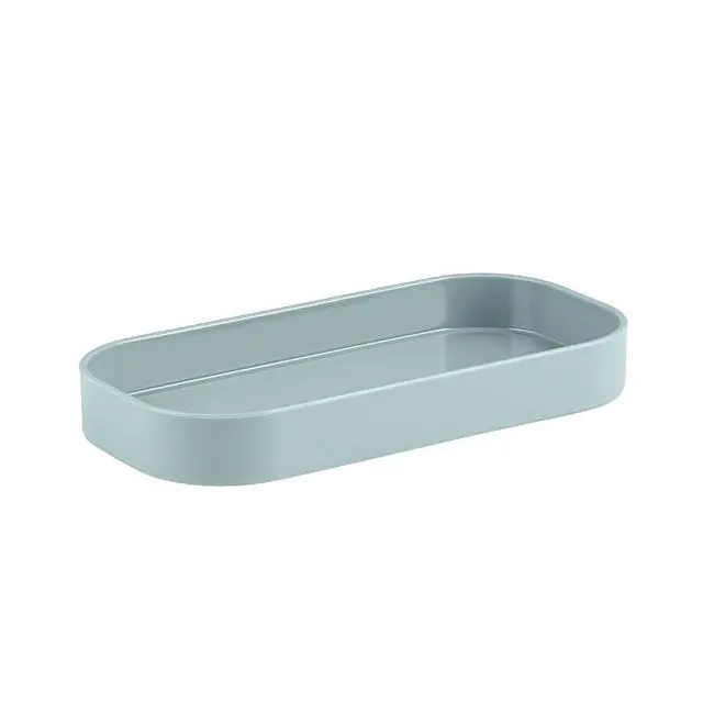 Alt view image 6 of 6 - Mainstays 3-Piece Plastic Bathroom Sink Set, Blue