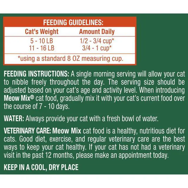 Alt view image 5 of 6 - Meow Mix Indoor Health Dry Cat Food for Adult Cats, 3.15 lb. Bag