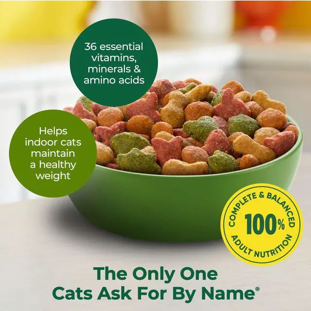 Alt view image 3 of 6 - Meow Mix Indoor Health Dry Cat Food for Adult Cats, 3.15 lb. Bag